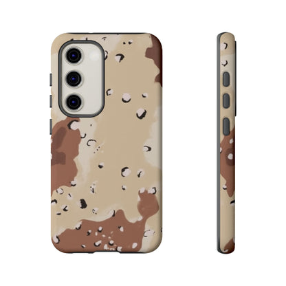 K-Factor Supply Co Chocolate Chip Camo Tough Android Case Samsung Galaxy S23 / Matte