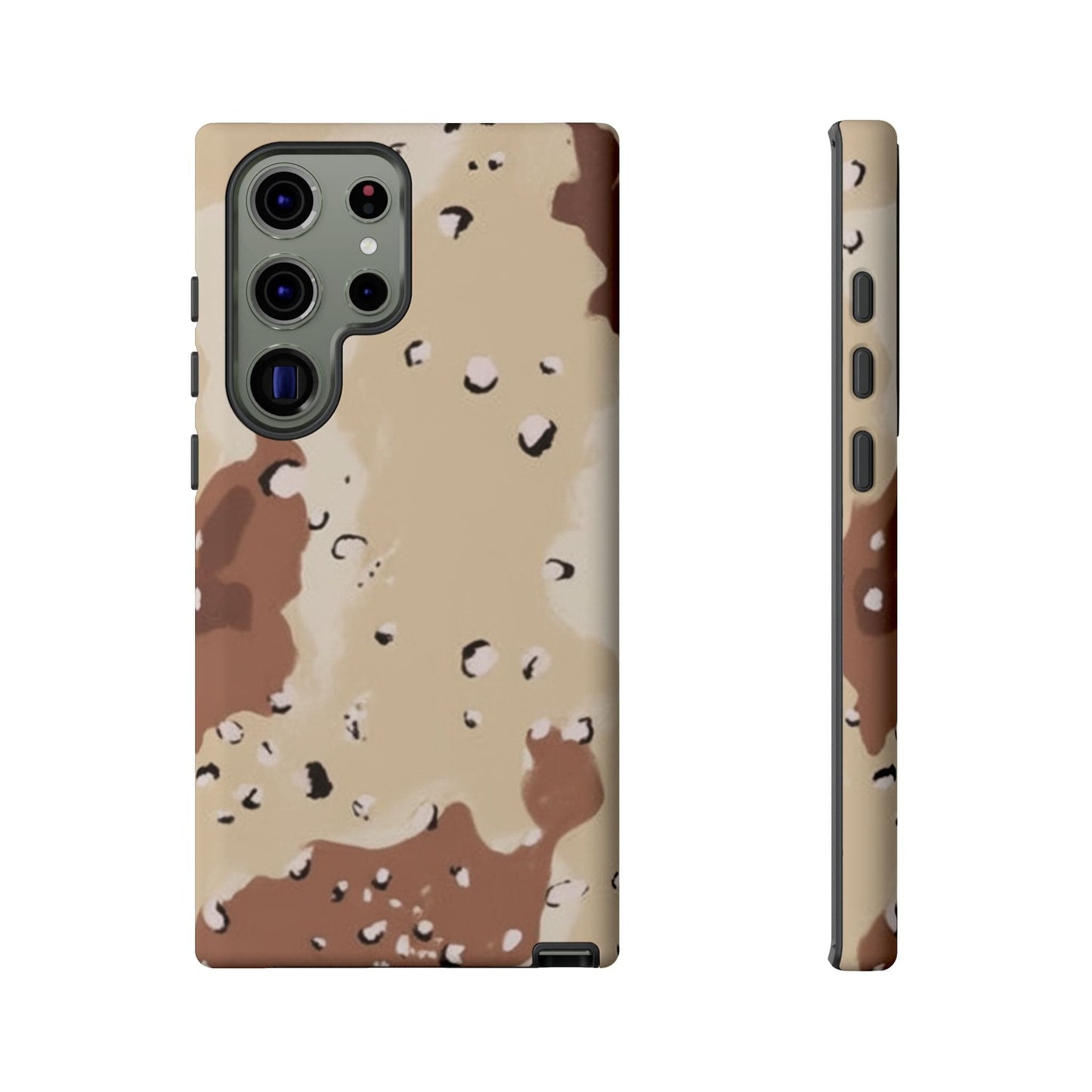 K-Factor Supply Co Chocolate Chip Camo Tough Android Case Samsung Galaxy S23 Ultra