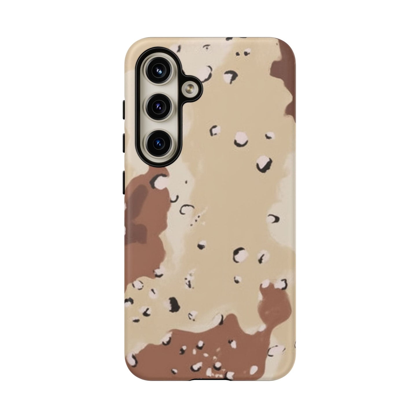 K-Factor Supply Co Chocolate Chip Camo Tough Android Case Samsung Galaxy S24 / Matte