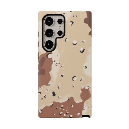 K-Factor Supply Co Chocolate Chip Camo Tough Android Case Samsung Galaxy S24 Ultra / Matte