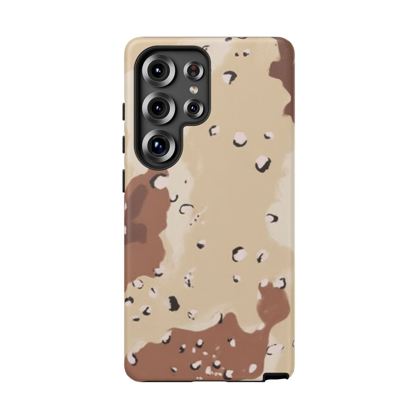 K-Factor Supply Co Chocolate Chip Camo Tough Android Case Samsung Galaxy S25 Ultra