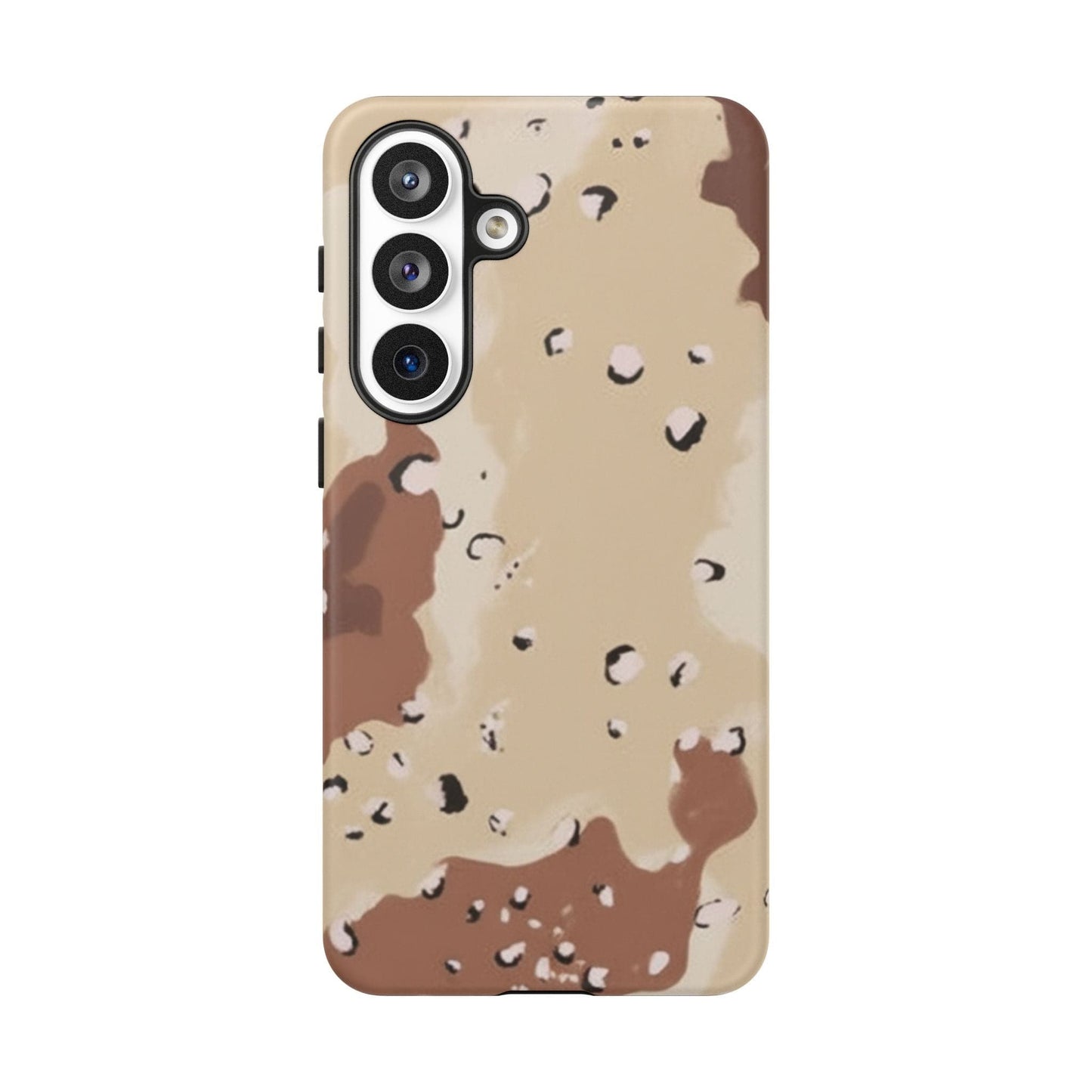 K-Factor Supply Co Chocolate Chip Camo Tough Android Case Samsung Galaxy S26 Plus / Matte