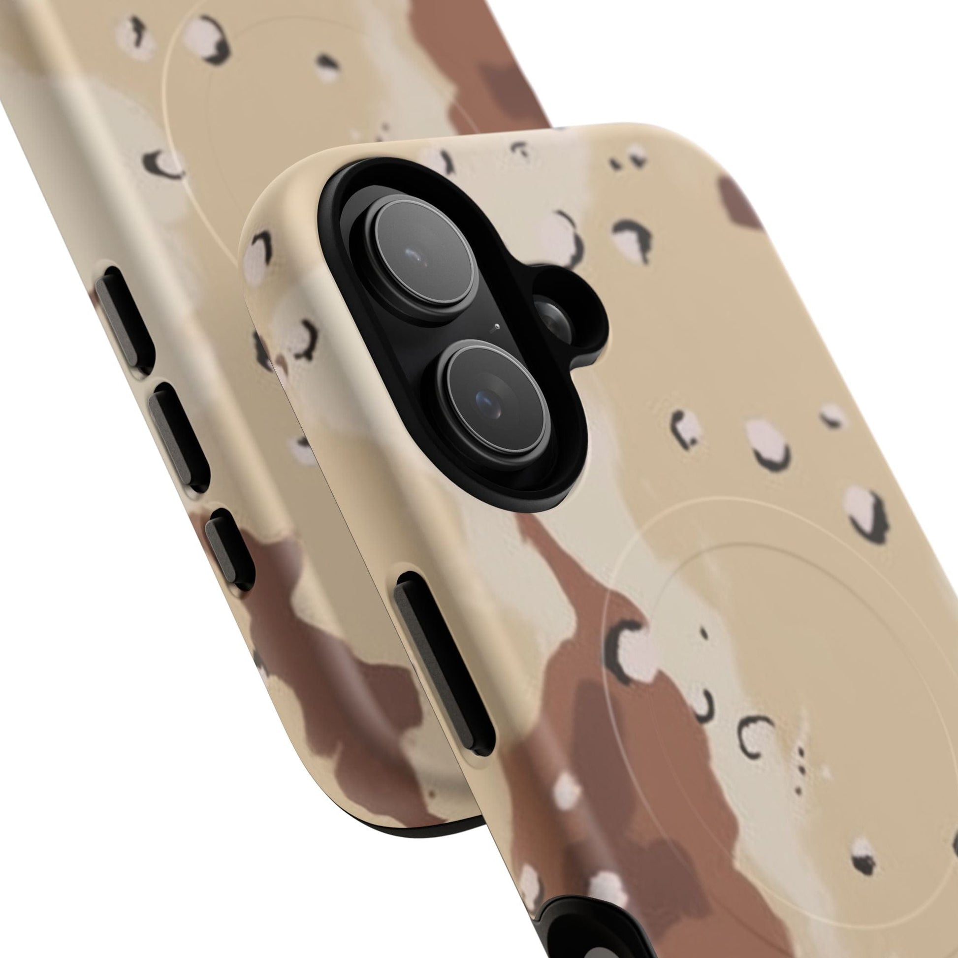 K-Factor Supply Co Chocolate Chip Camo Tough Magnetic iPhone Case