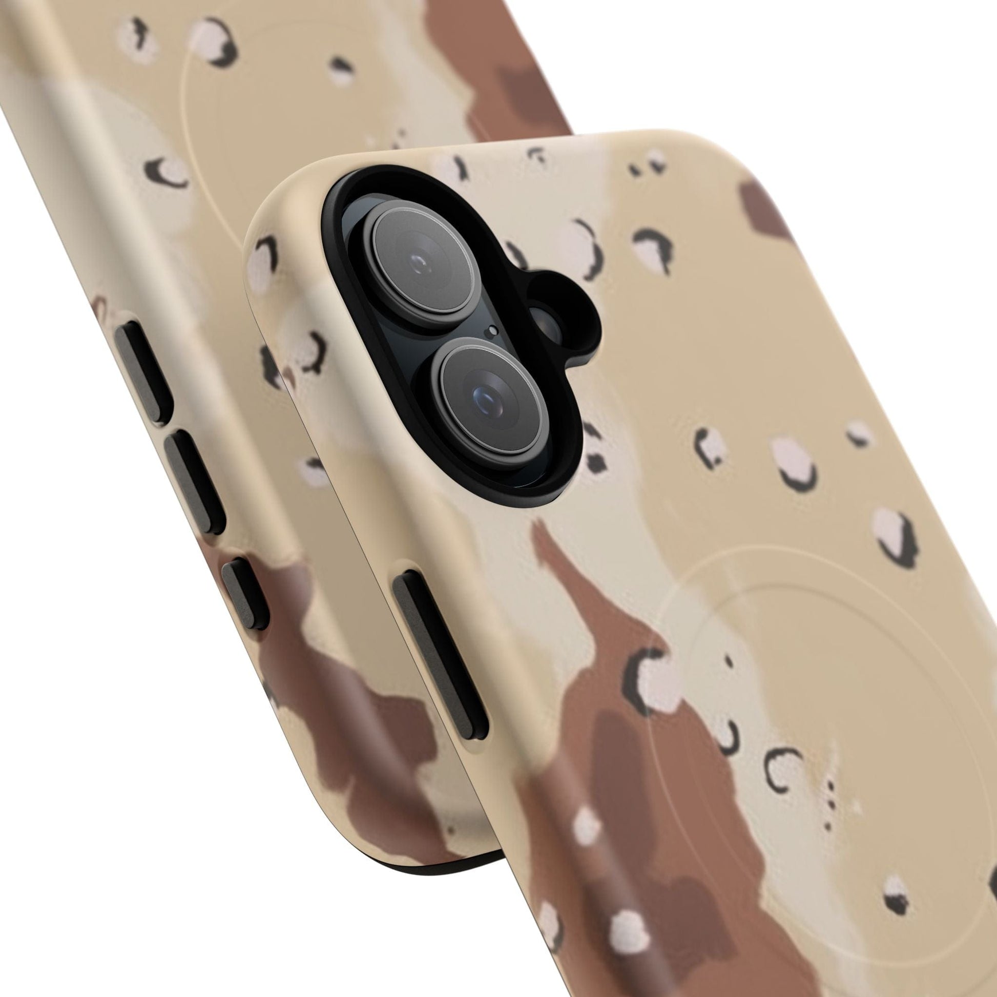 K-Factor Supply Co Chocolate Chip Camo Tough Magnetic iPhone Case