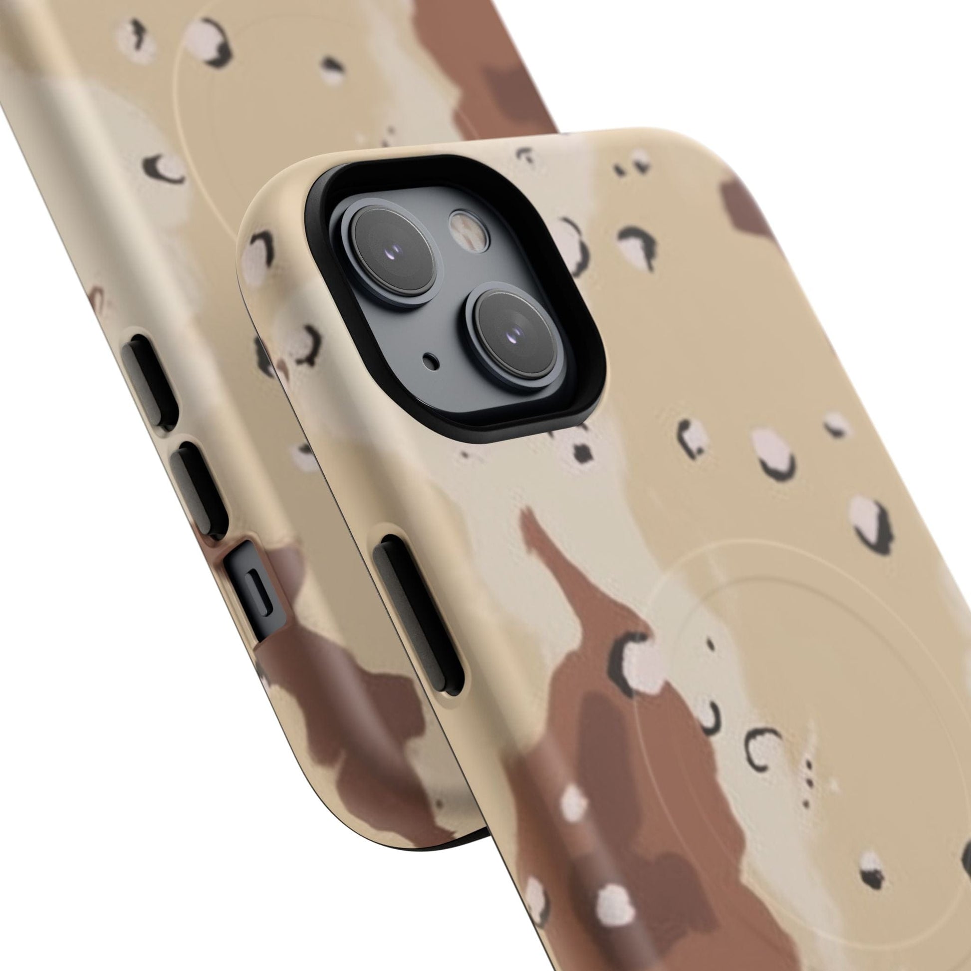 K-Factor Supply Co Chocolate Chip Camo Tough Magnetic iPhone Case