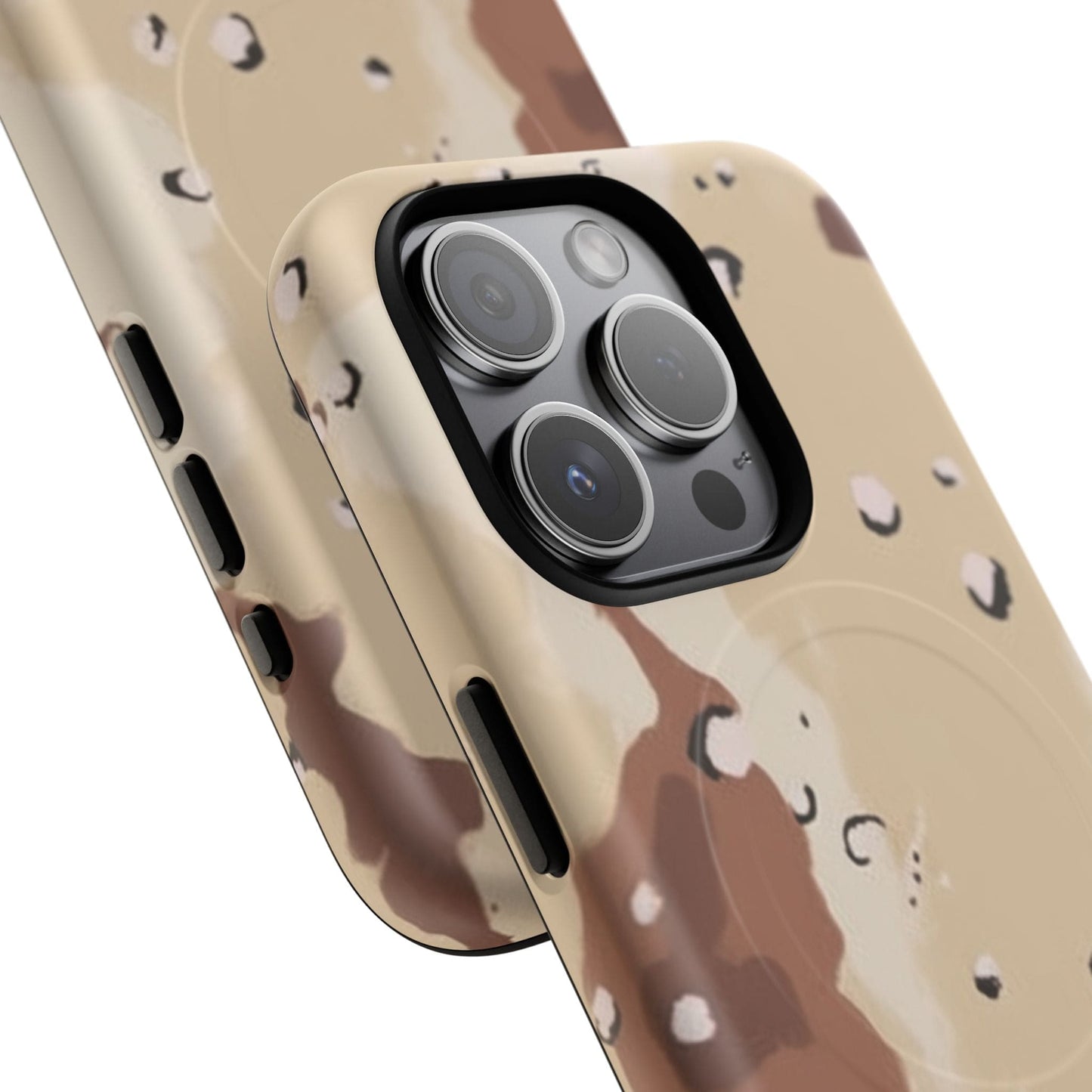 K-Factor Supply Co Chocolate Chip Camo Tough Magnetic iPhone Case
