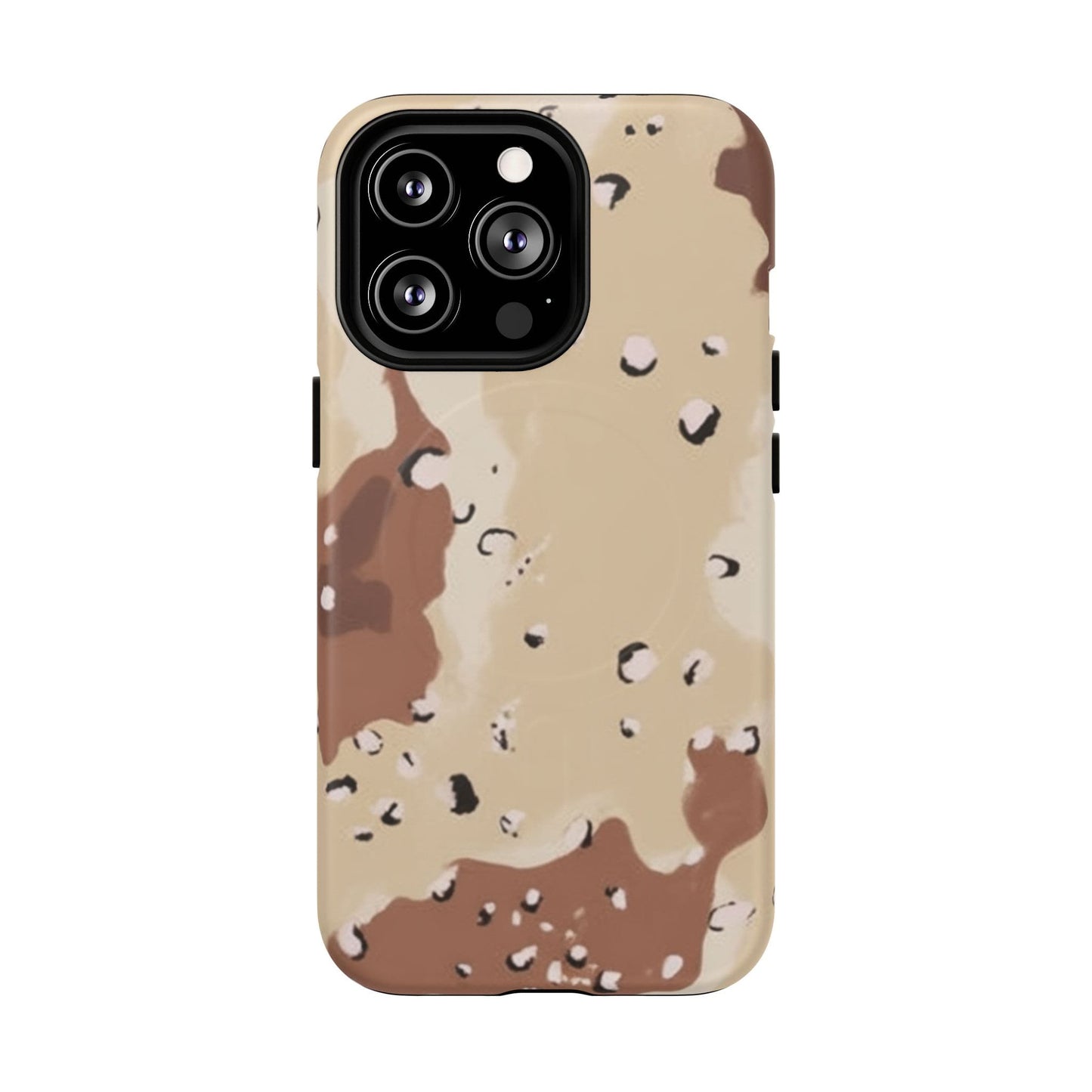 K-Factor Supply Co Chocolate Chip Camo Tough Magnetic iPhone Case iPhone 13 Pro