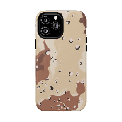K-Factor Supply Co Chocolate Chip Camo Tough Magnetic iPhone Case iPhone 13 Pro Max