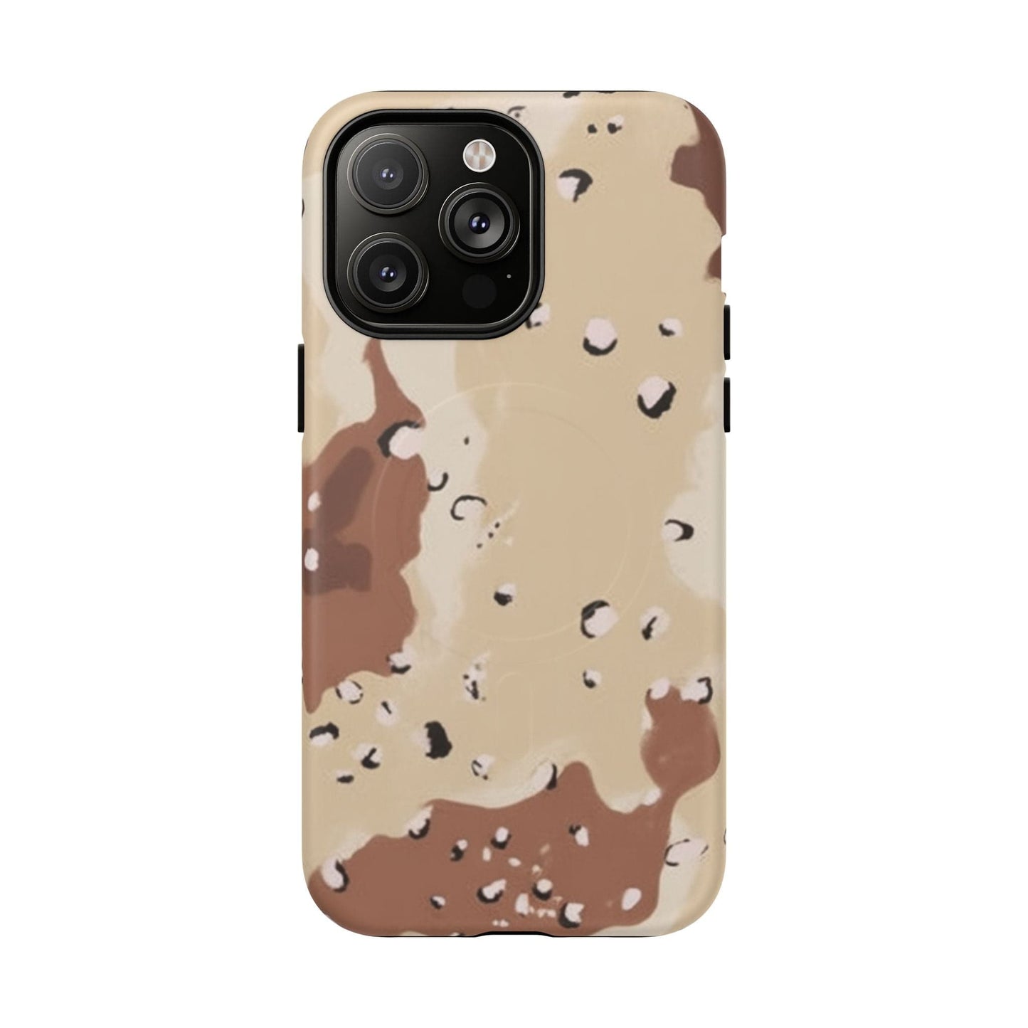 K-Factor Supply Co Chocolate Chip Camo Tough Magnetic iPhone Case iPhone 14 Pro Max