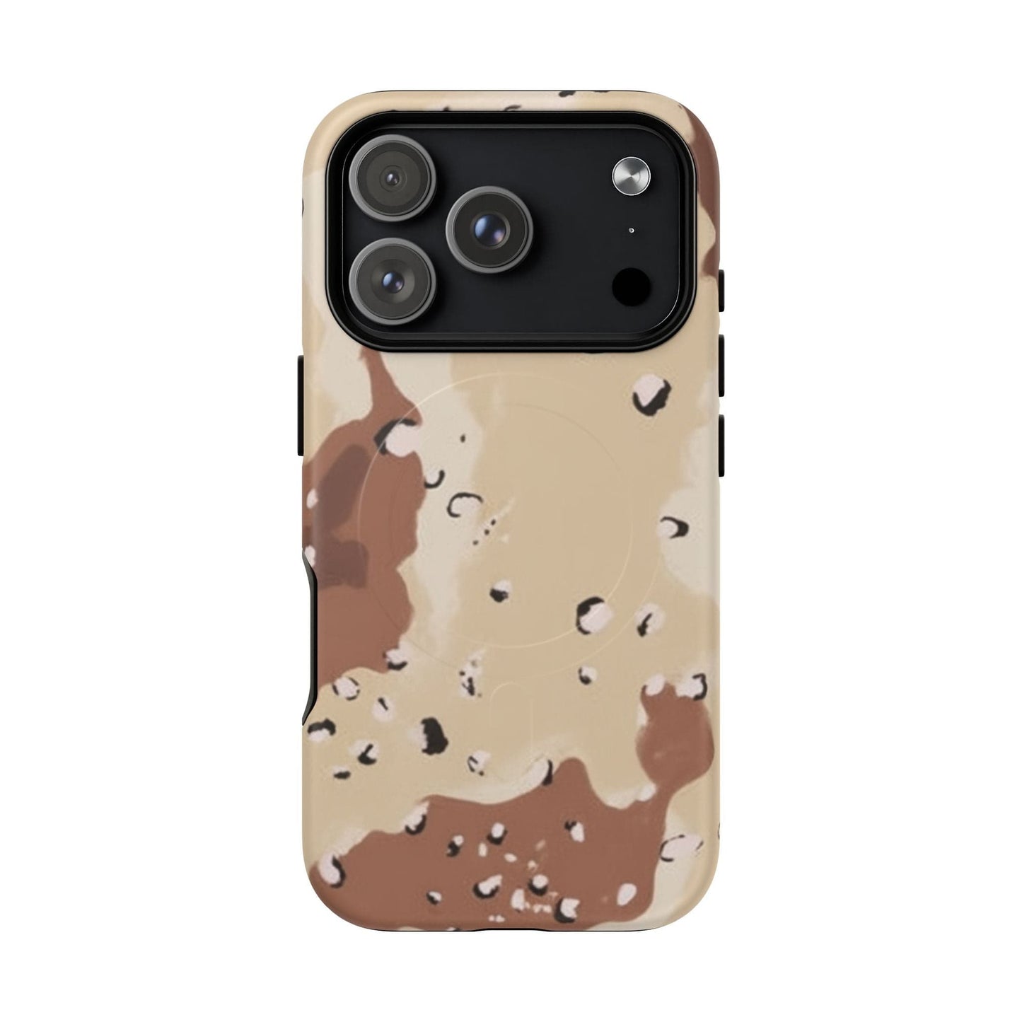 K-Factor Supply Co Chocolate Chip Camo Tough Magnetic iPhone Case iPhone 17 Pro