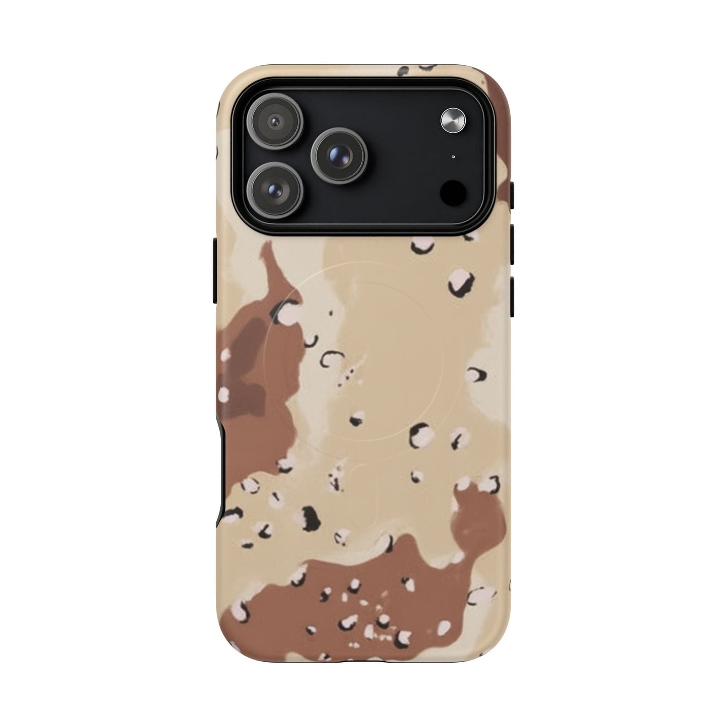 K-Factor Supply Co Chocolate Chip Camo Tough Magnetic iPhone Case iPhone 17 Pro Max
