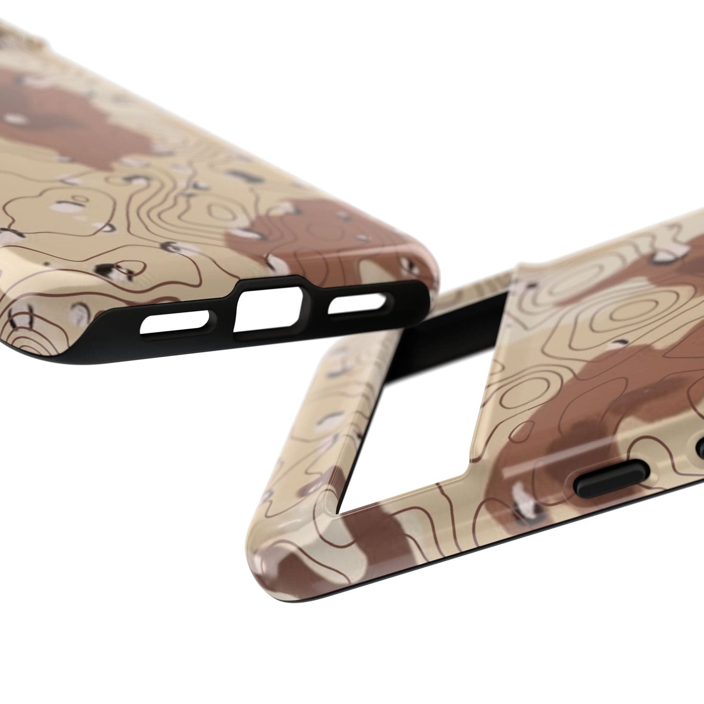 K-Factor Supply Co Chocolate Chip Topo Tough Android Case