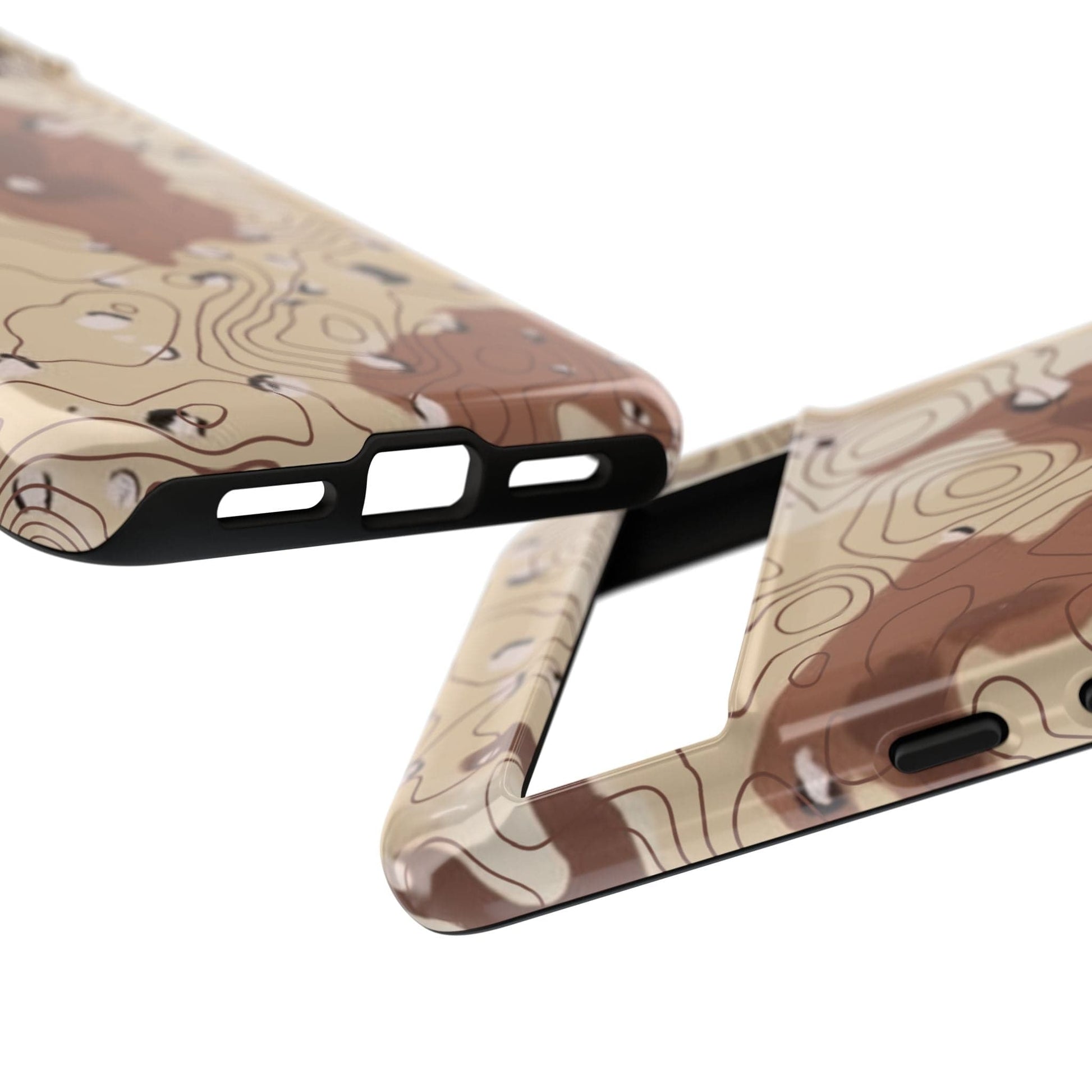 K-Factor Supply Co Chocolate Chip Topo Tough Android Case