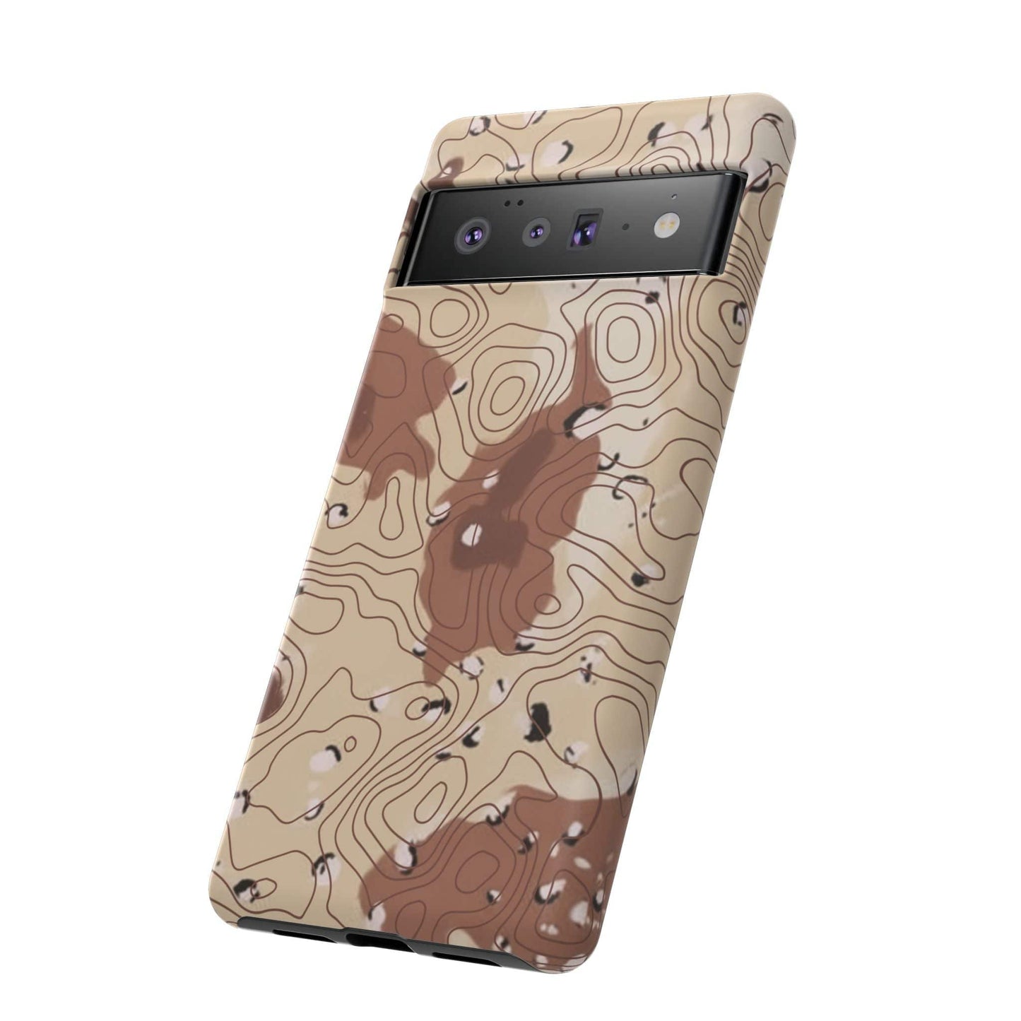 K-Factor Supply Co Chocolate Chip Topo Tough Android Case