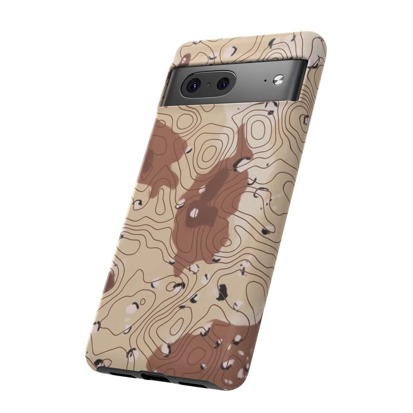 K-Factor Supply Co Chocolate Chip Topo Tough Android Case