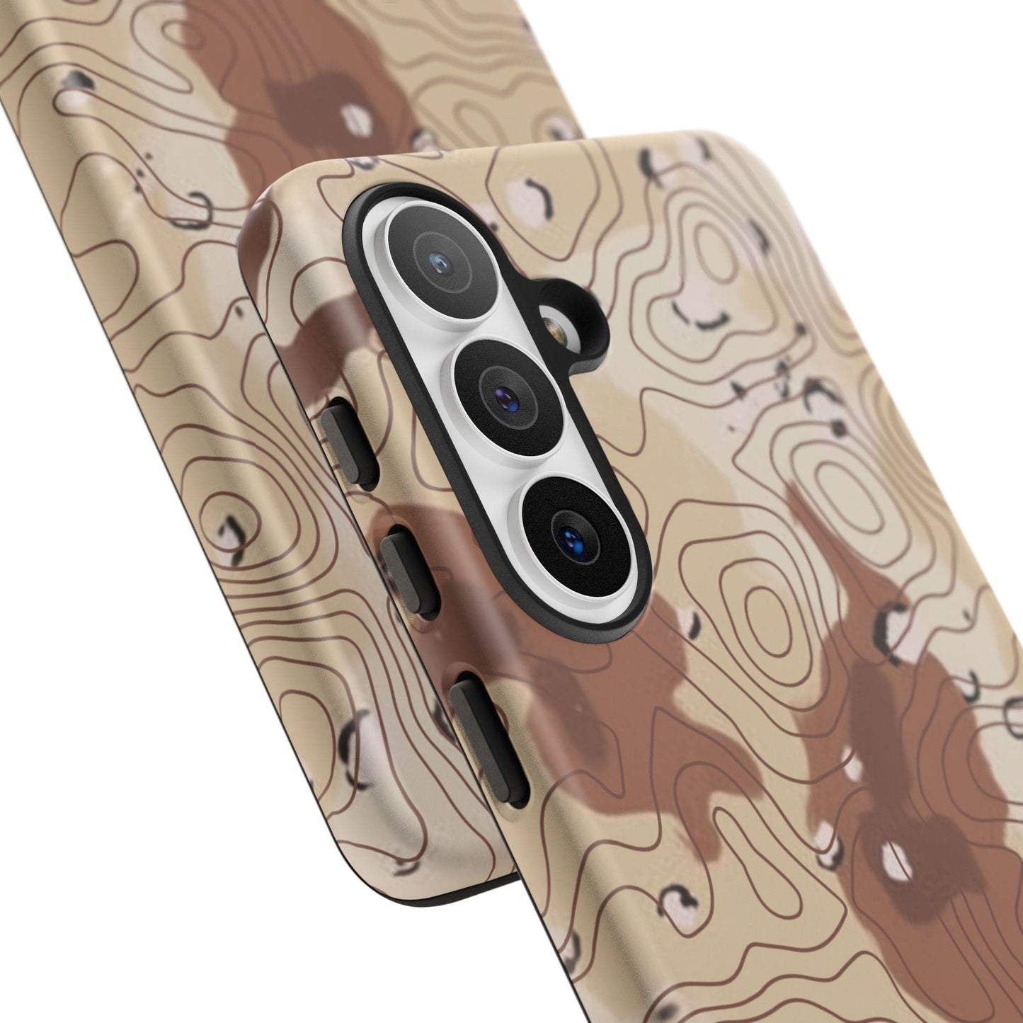 K-Factor Supply Co Chocolate Chip Topo Tough Android Case