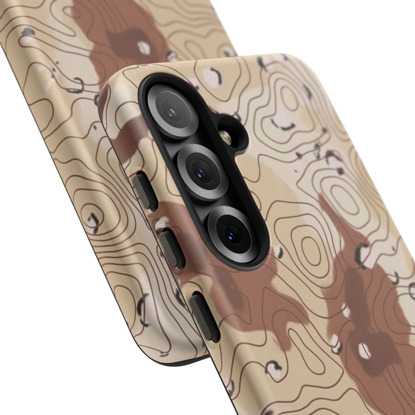 K-Factor Supply Co Chocolate Chip Topo Tough Android Case