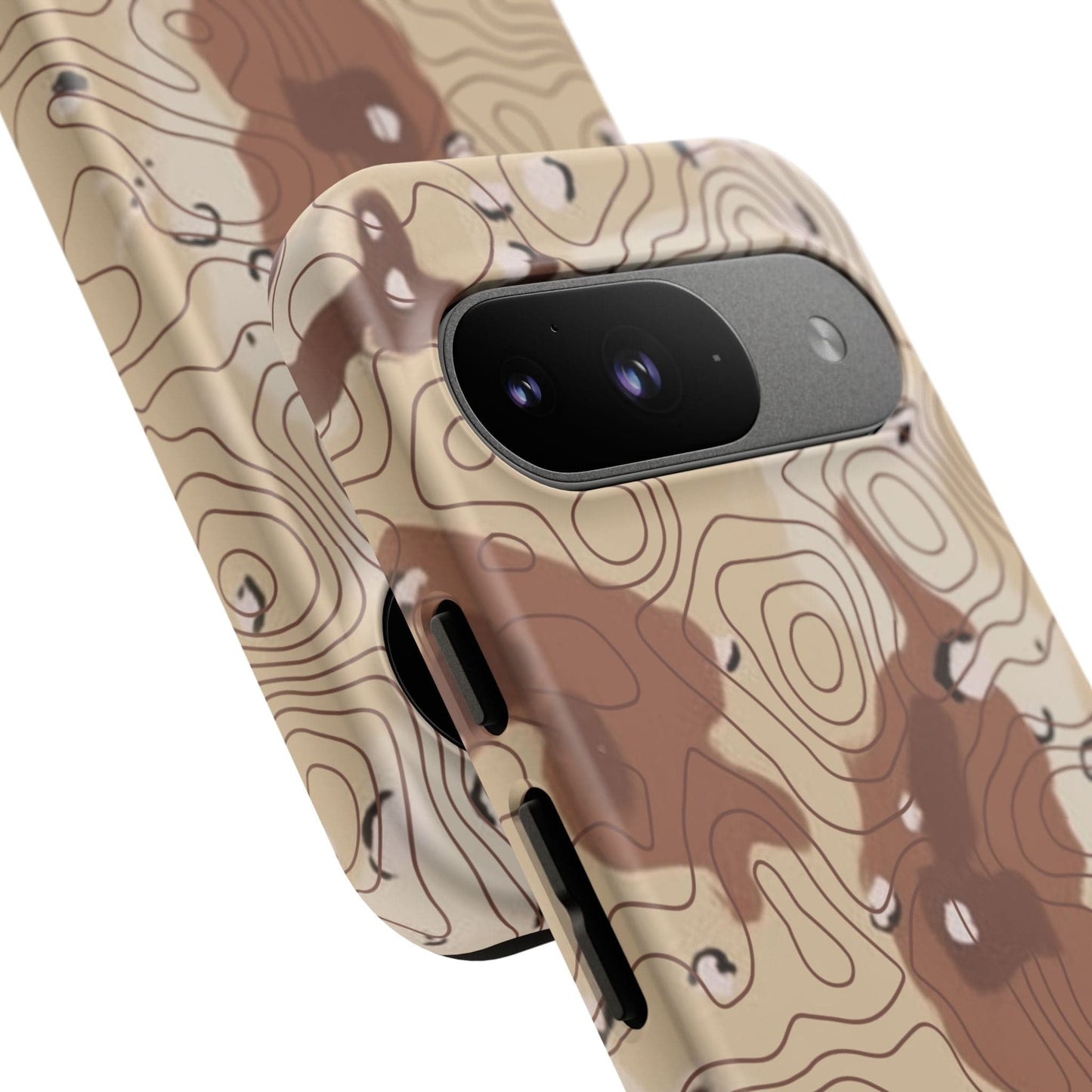 K-Factor Supply Co Chocolate Chip Topo Tough Android Case
