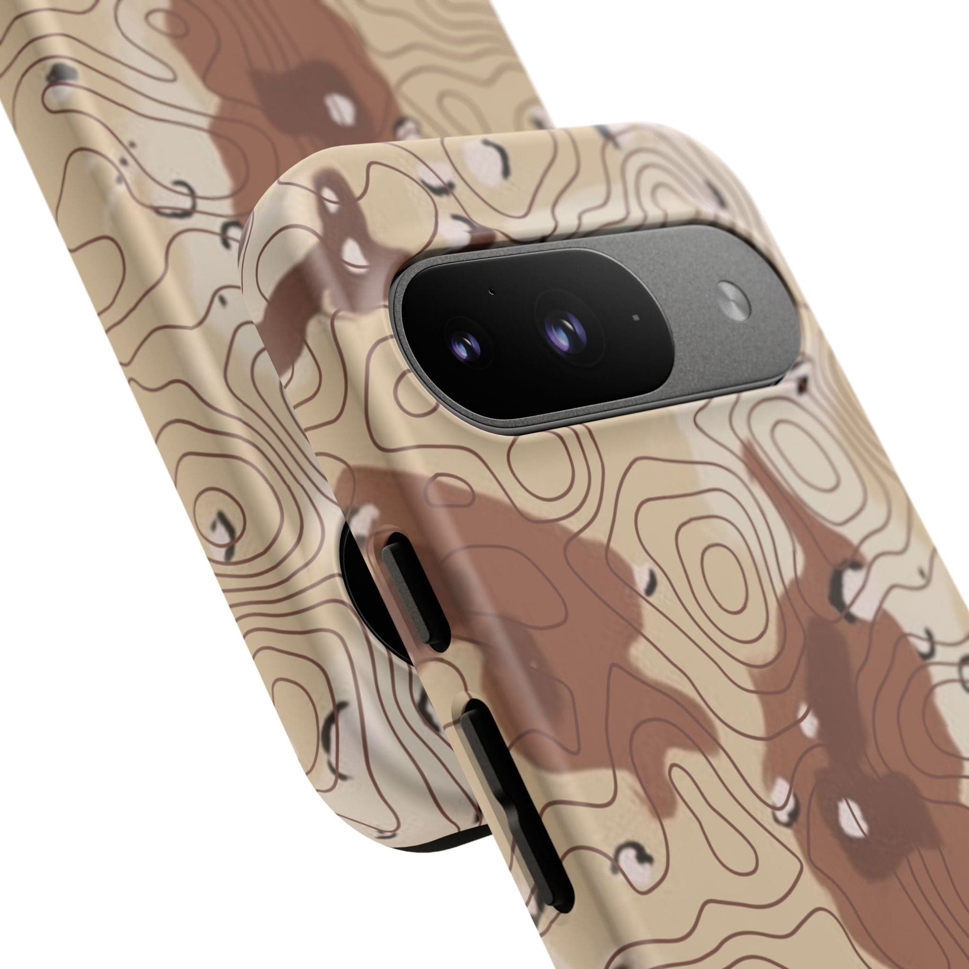 K-Factor Supply Co Chocolate Chip Topo Tough Android Case