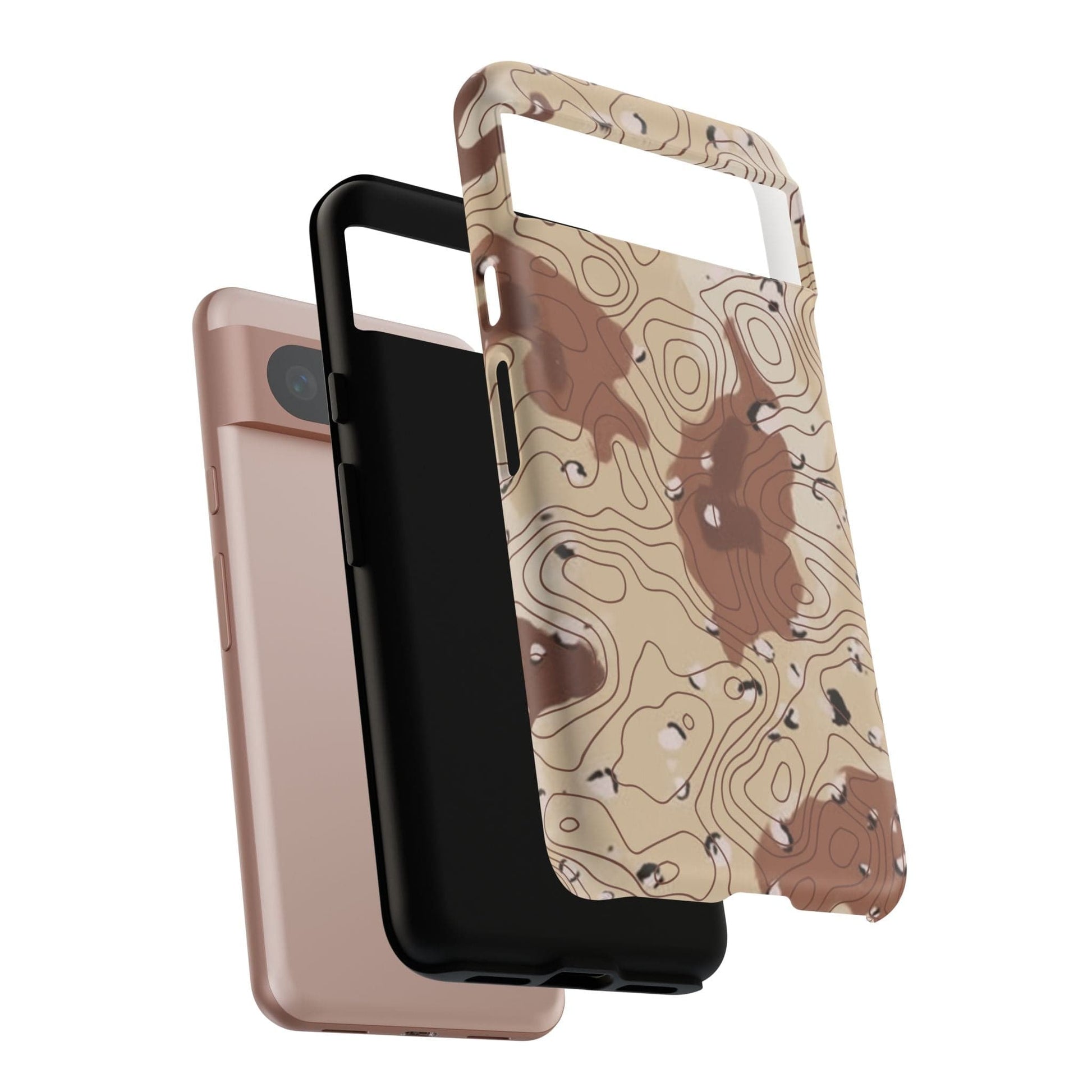 K-Factor Supply Co Chocolate Chip Topo Tough Android Case