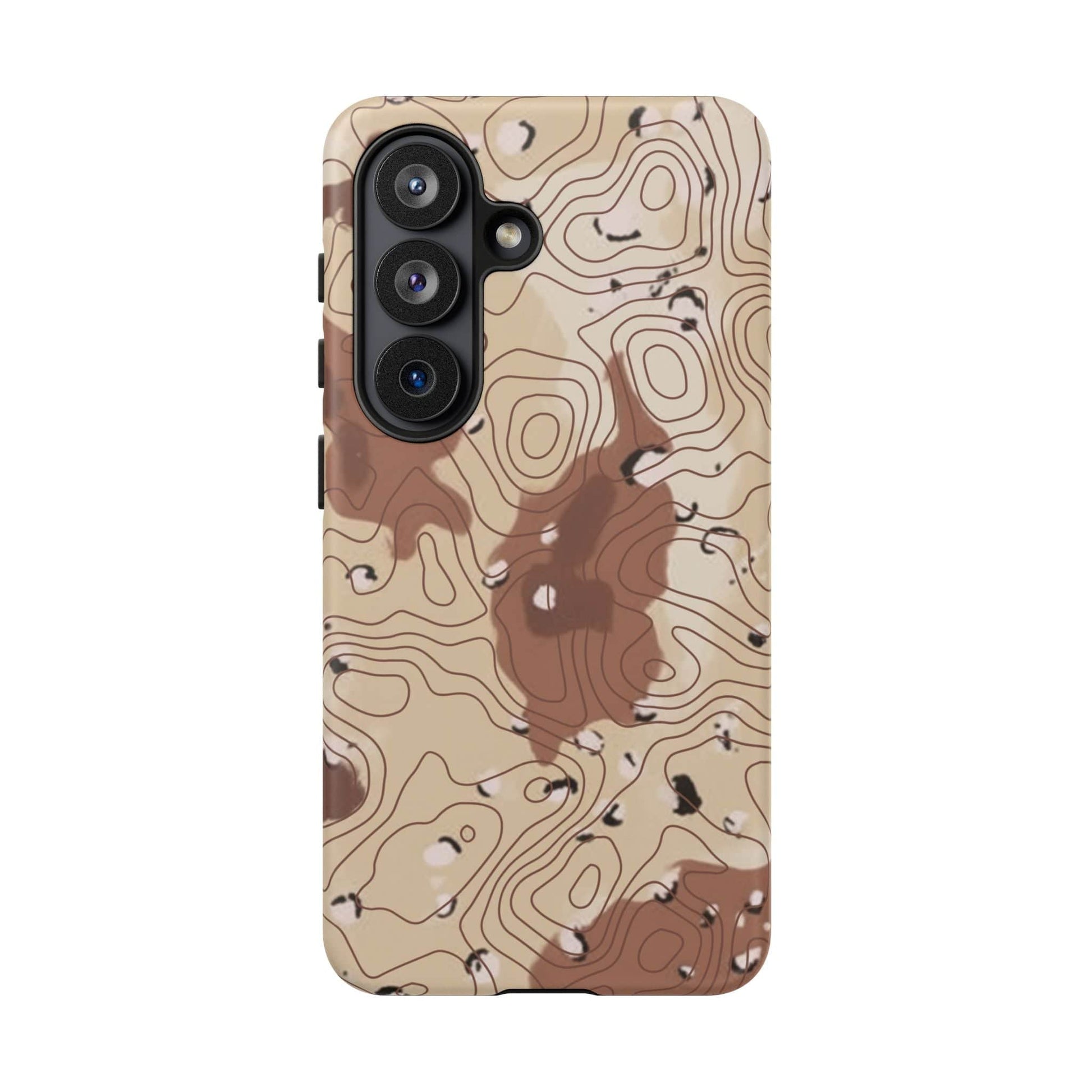 K-Factor Supply Co Chocolate Chip Topo Tough Android Case Samsung Galaxy S26 / Matte