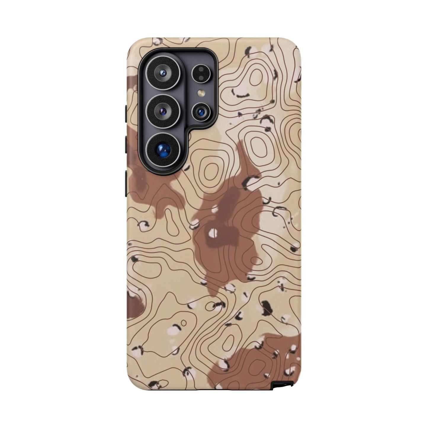 K-Factor Supply Co Chocolate Chip Topo Tough Android Case Samsung Galaxy S26 Ultra / Matte