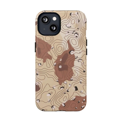 K-Factor Supply Co Chocolate Chip Topo Tough Magnetic iPhone Case iPhone 13