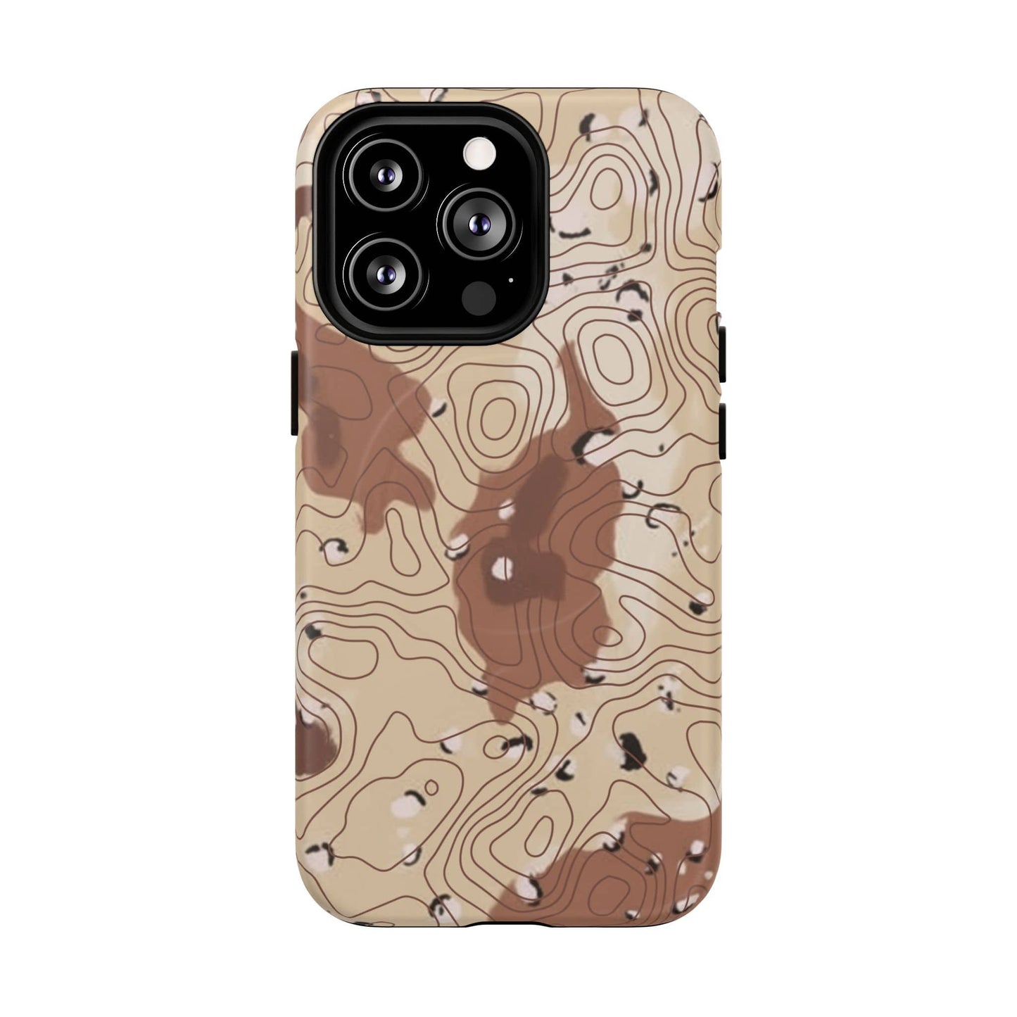 K-Factor Supply Co Chocolate Chip Topo Tough Magnetic iPhone Case iPhone 13 Pro
