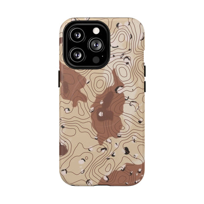 K-Factor Supply Co Chocolate Chip Topo Tough Magnetic iPhone Case iPhone 13 Pro