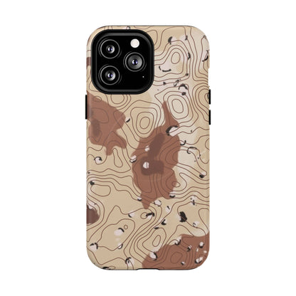 K-Factor Supply Co Chocolate Chip Topo Tough Magnetic iPhone Case iPhone 13 Pro Max