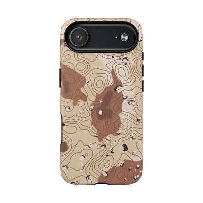K-Factor Supply Co Chocolate Chip Topo Tough Magnetic iPhone Case iPhone 17 Air