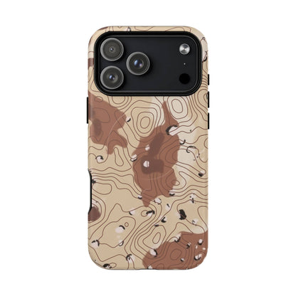 K-Factor Supply Co Chocolate Chip Topo Tough Magnetic iPhone Case iPhone 17 Pro Max
