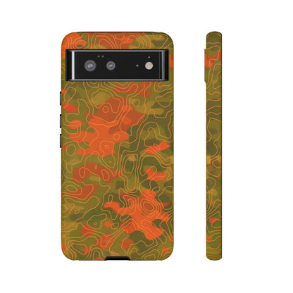 K-Factor Supply Co Crush Topo Tough Android Case Google Pixel 6 / Matte