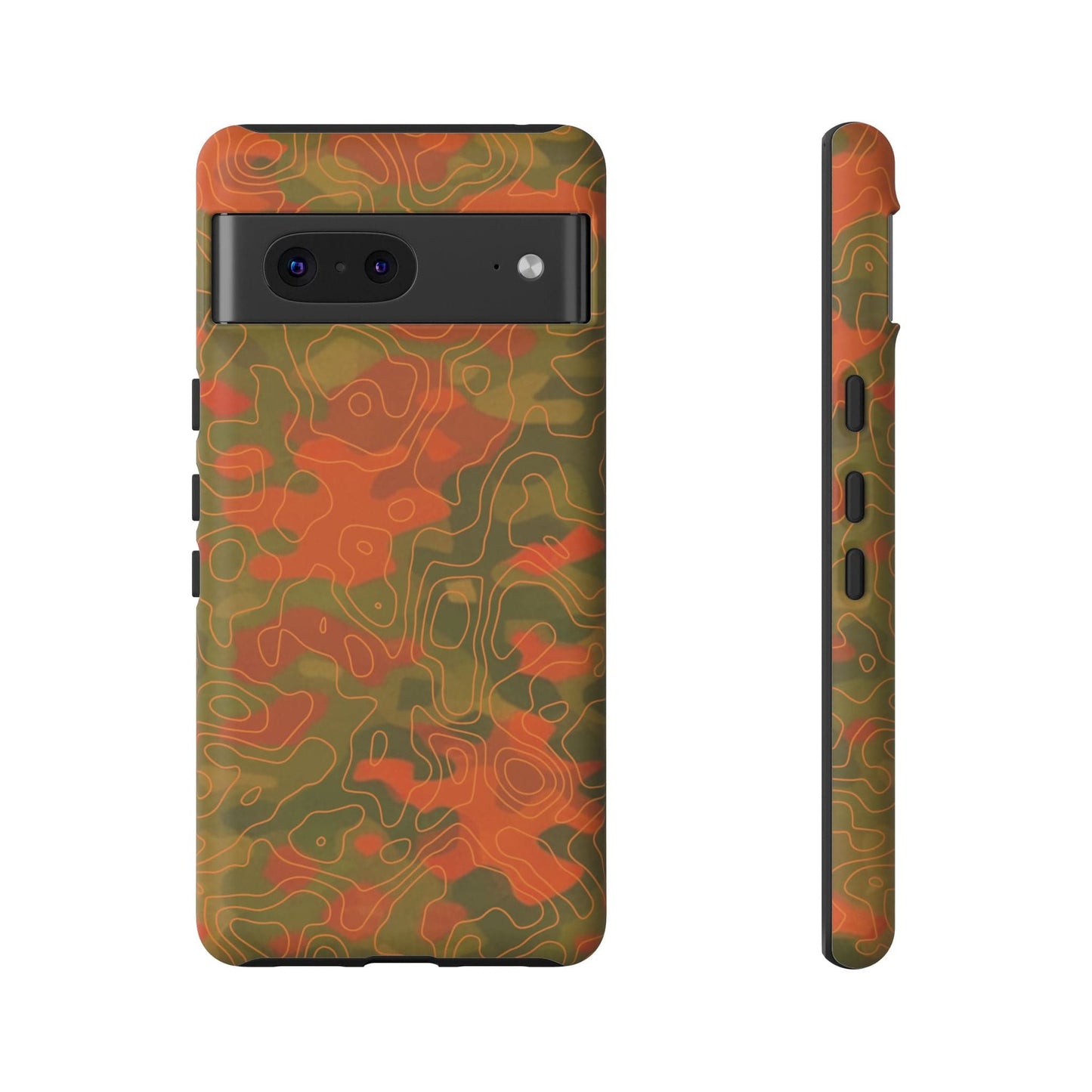 K-Factor Supply Co Crush Topo Tough Android Case Google Pixel 7 / Matte