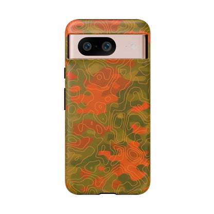 K-Factor Supply Co Crush Topo Tough Android Case Google Pixel 8 / Matte