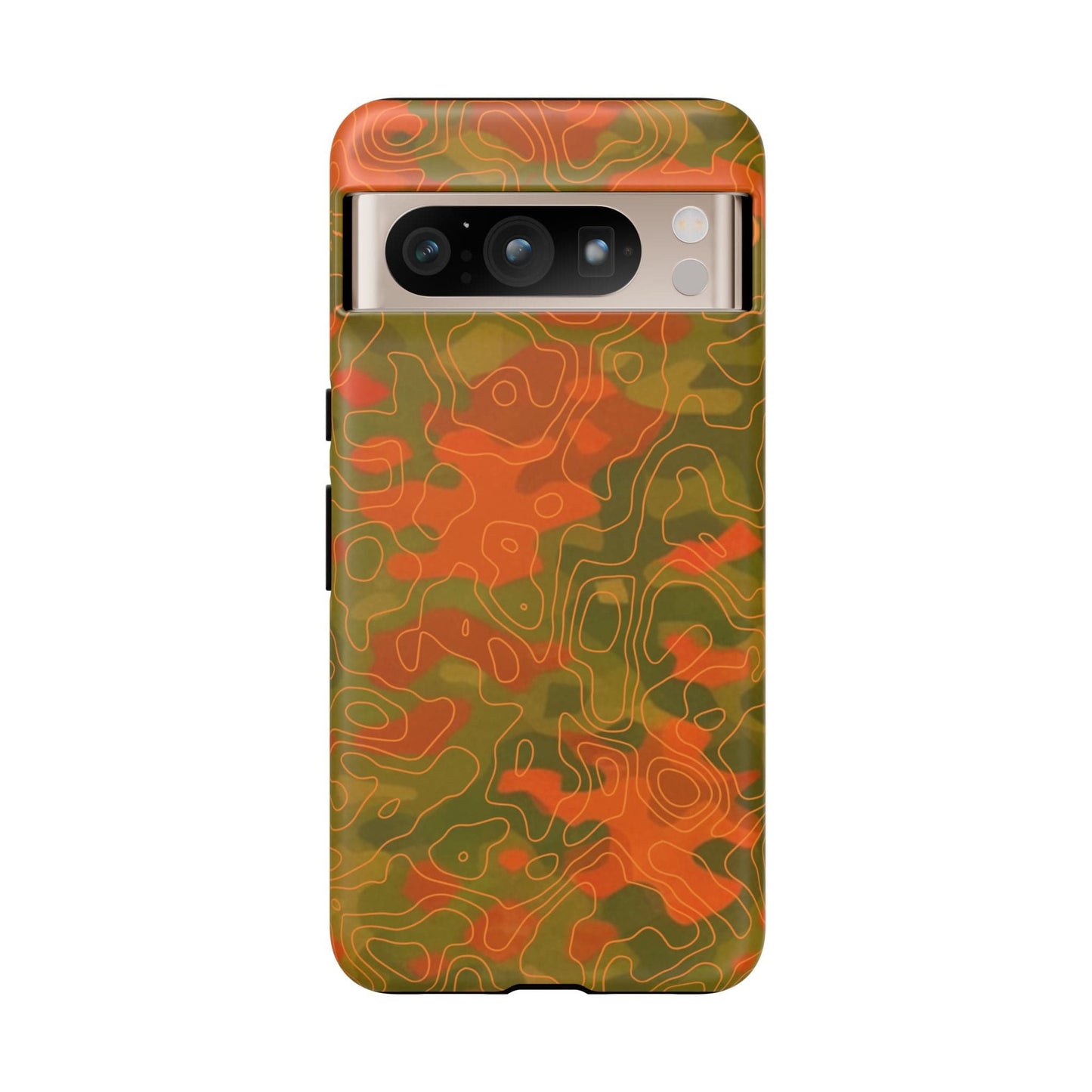K-Factor Supply Co Crush Topo Tough Android Case Google Pixel 8 Pro / Matte