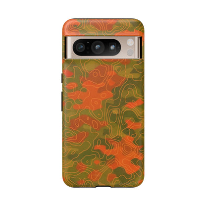 K-Factor Supply Co Crush Topo Tough Android Case Google Pixel 8 Pro / Matte