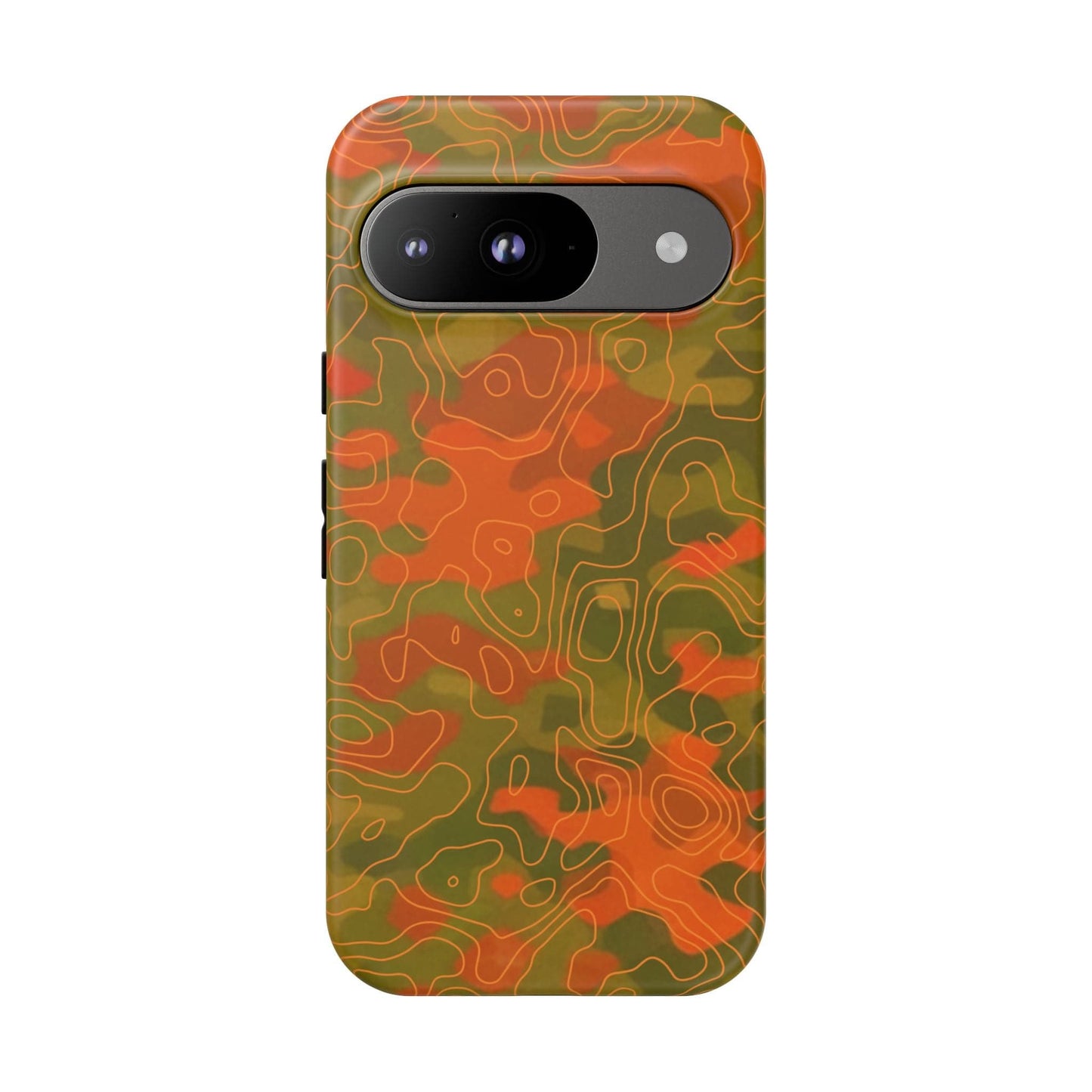 K-Factor Supply Co Crush Topo Tough Android Case Google Pixel 9 / Matte