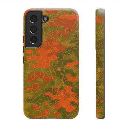 K-Factor Supply Co Crush Topo Tough Android Case Samsung Galaxy S22 / Matte