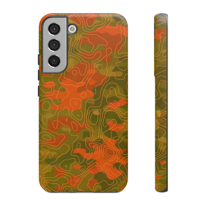 K-Factor Supply Co Crush Topo Tough Android Case Samsung Galaxy S22 Plus