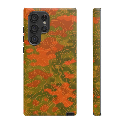 K-Factor Supply Co Crush Topo Tough Android Case Samsung Galaxy S22 Ultra