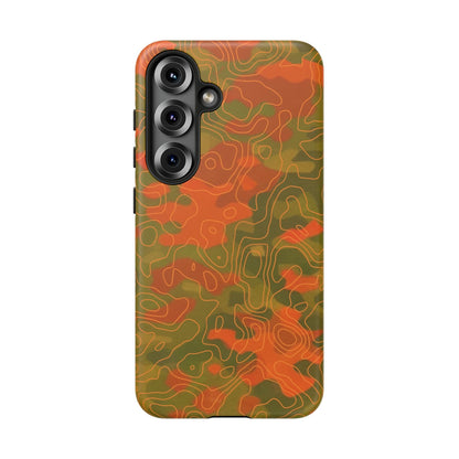 K-Factor Supply Co Crush Topo Tough Android Case Samsung Galaxy S25 / Matte