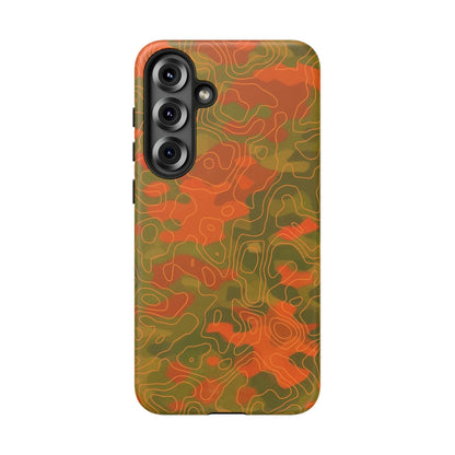 K-Factor Supply Co Crush Topo Tough Android Case Samsung Galaxy S25 Plus / Matte