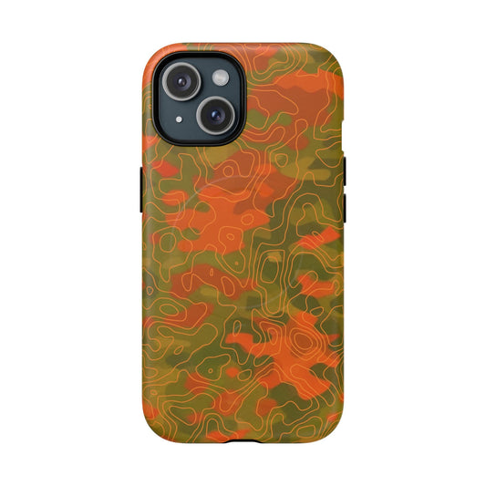 K-Factor Supply Co Crush Topo Tough Magnetic iPhone Case iPhone 15 / Matte