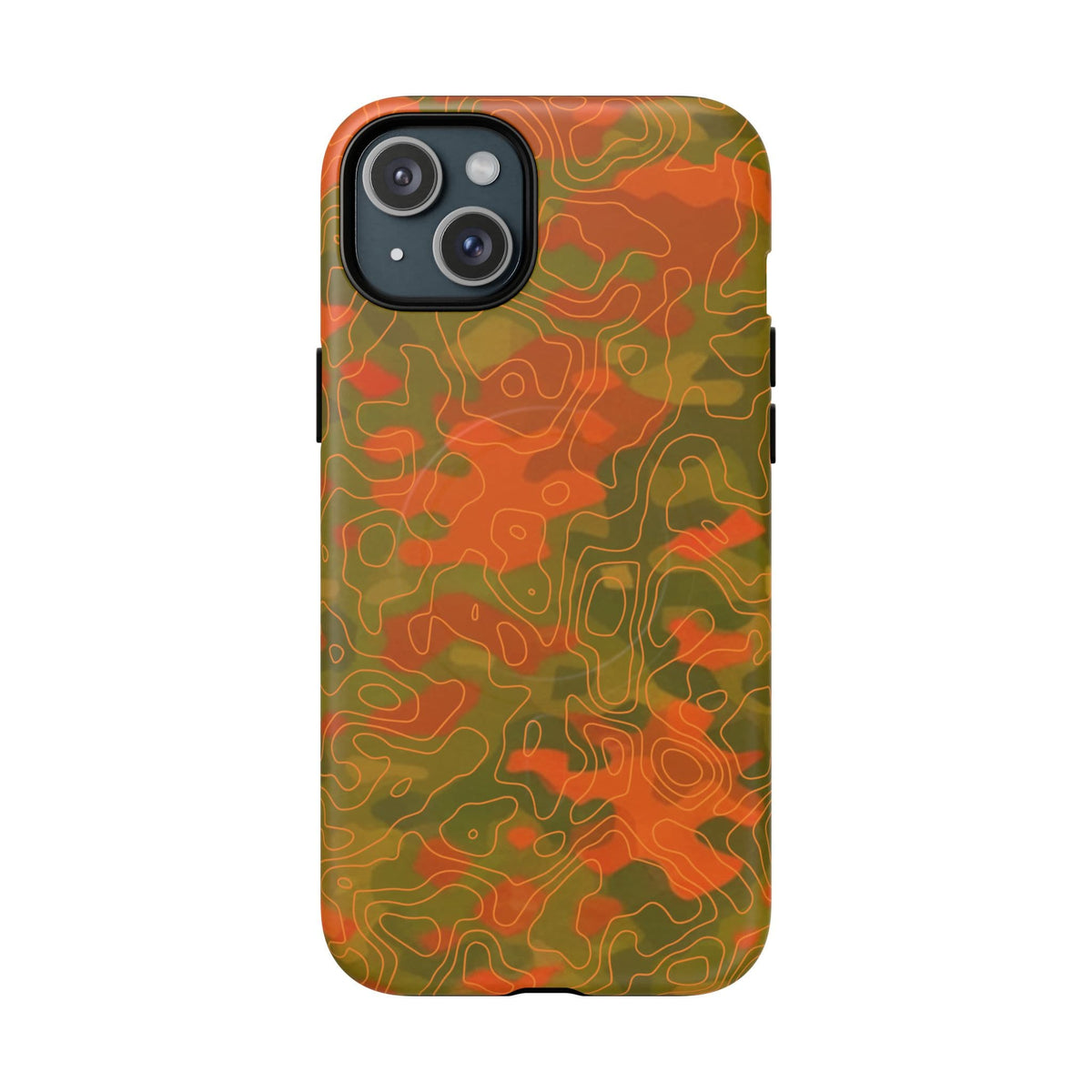 K-Factor Supply Co Crush Topo Tough Magnetic iPhone Case iPhone 15 Plus / Matte