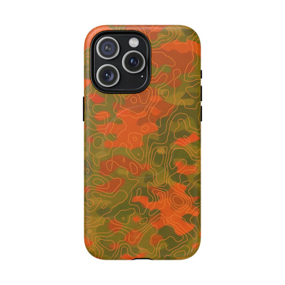 K-Factor Supply Co Crush Topo Tough Magnetic iPhone Case iPhone 15 Pro Max / Matte