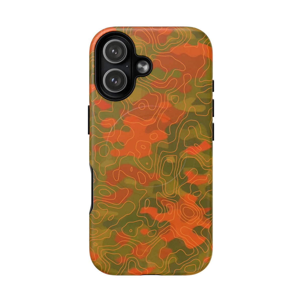 K-Factor Supply Co Crush Topo Tough Magnetic iPhone Case iPhone 17 / Matte