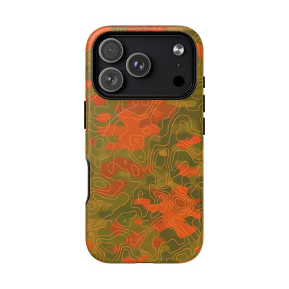K-Factor Supply Co Crush Topo Tough Magnetic iPhone Case iPhone 18 Pro / Matte