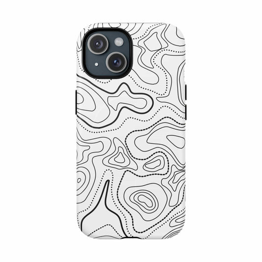 K-Factor Supply Co Day Walker Topo Tough Magnetic iPhone Case iPhone 15 / Matte