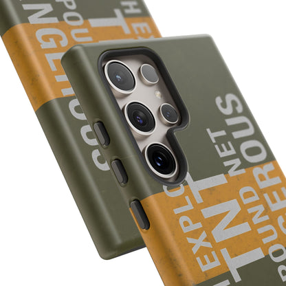 K-Factor Supply Co Demo Block 1lb TNT Tough Android Case